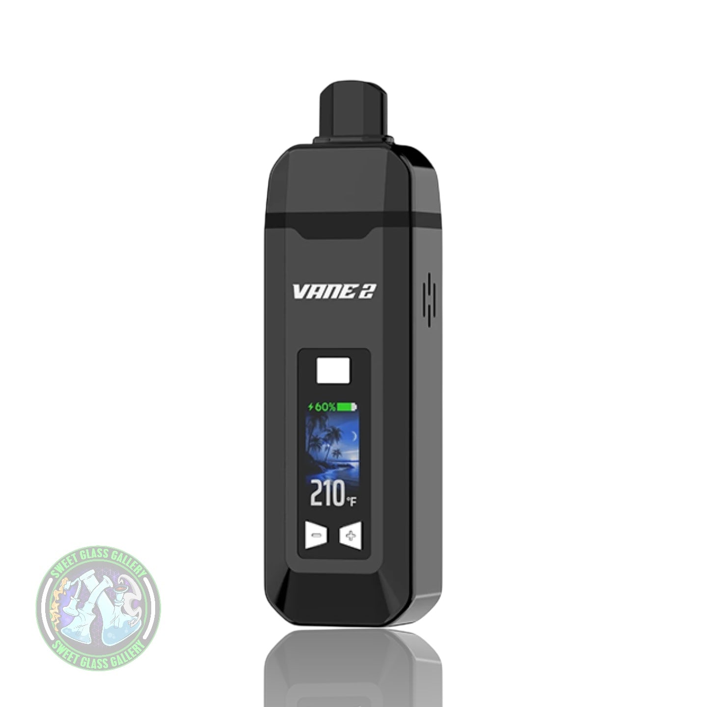 YoCan - Vane 2 - Obsidian Black - Dry Herb Vaporizor