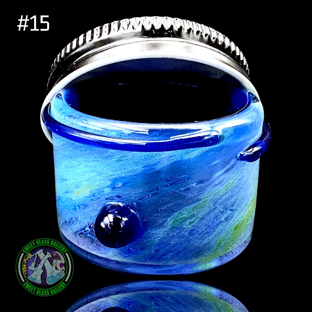 Ben’s Glass Art - Baller Jar #15 - Space Tech