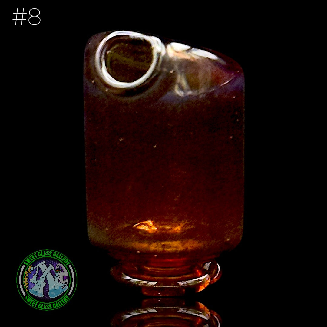 Kizmit Glass - Pivot Top #8 (Opal Blood Money)