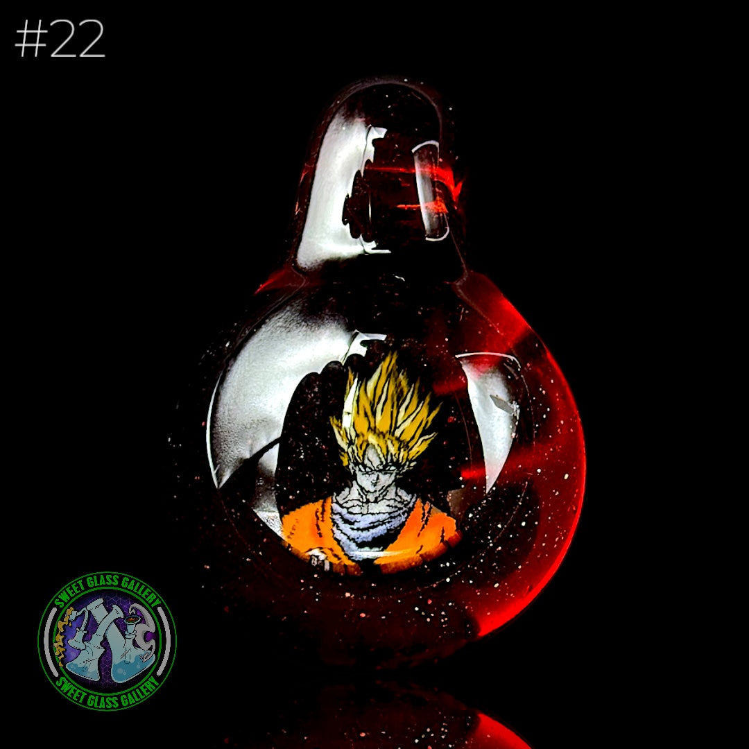 (Copy) Keys Glass - Pendant #13 - Marge The Simpsons
