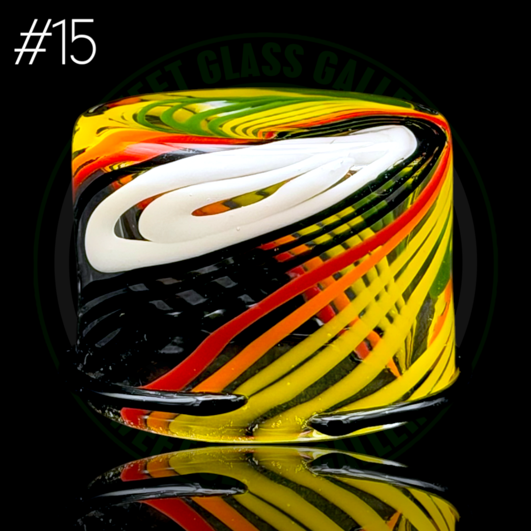 Ben’s Glass Art - Baller Jar #15