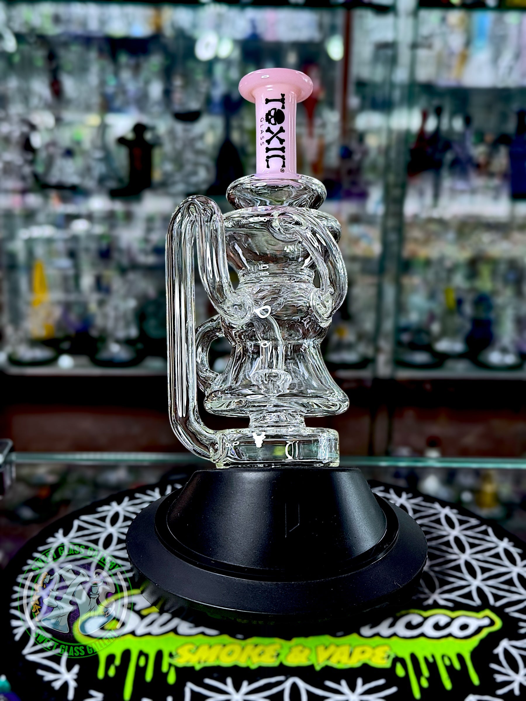 Toxic Glass - Puffco Attachment #16 - Recycler