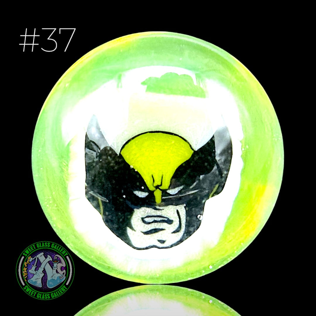 Keys Glass - Marble #37 - Wolverine