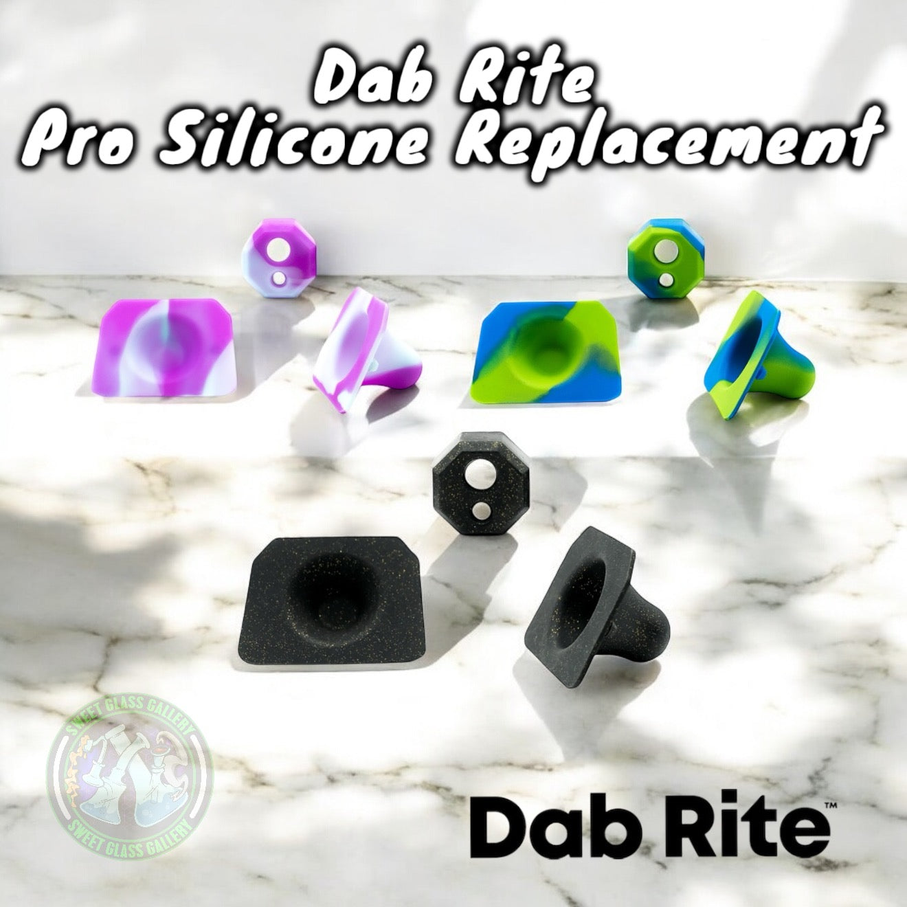 DabRite - Pro Silicone Replacement Covers