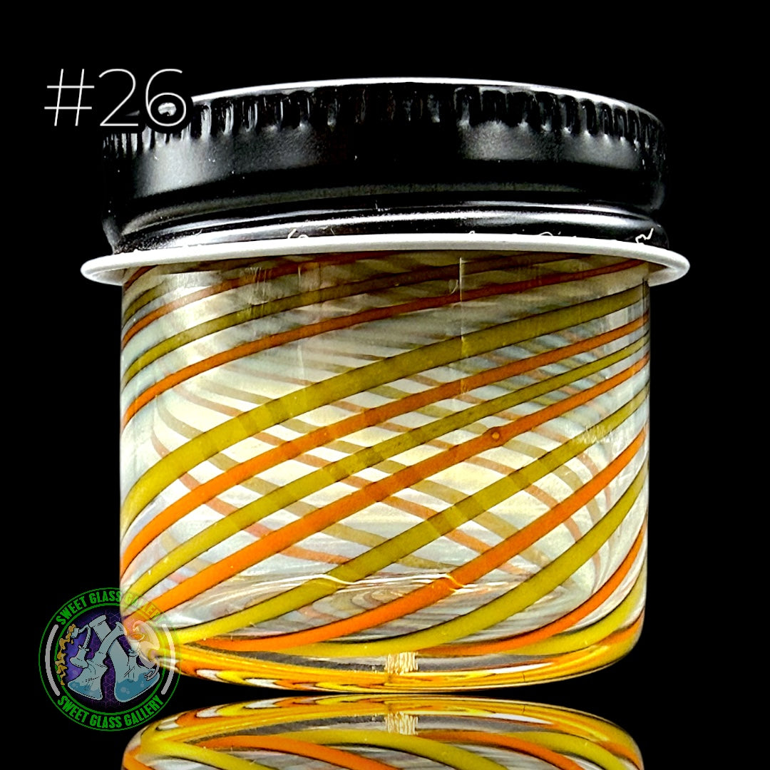 Ben’s Glass Art - Baller Jar #26 - Inside Out Tech