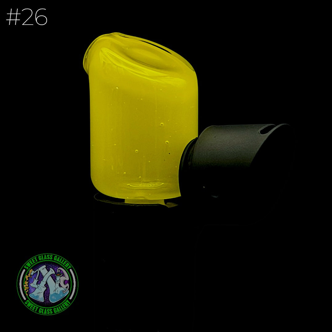 Kizmit Glass - Pivot Top #26 (Chartreuse)