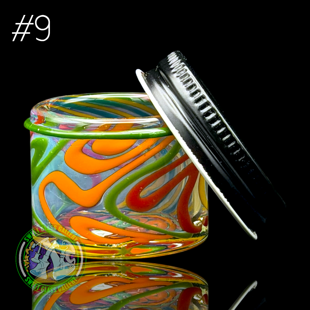 Ben’s Glass Art - Baller Jar #9