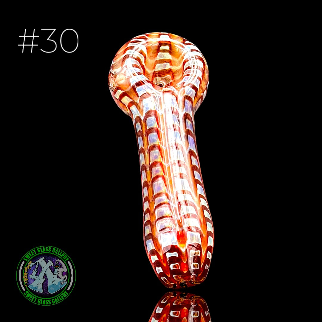 Daniel's Glass Art - Dry Pipe #30 - Wrap & Rake