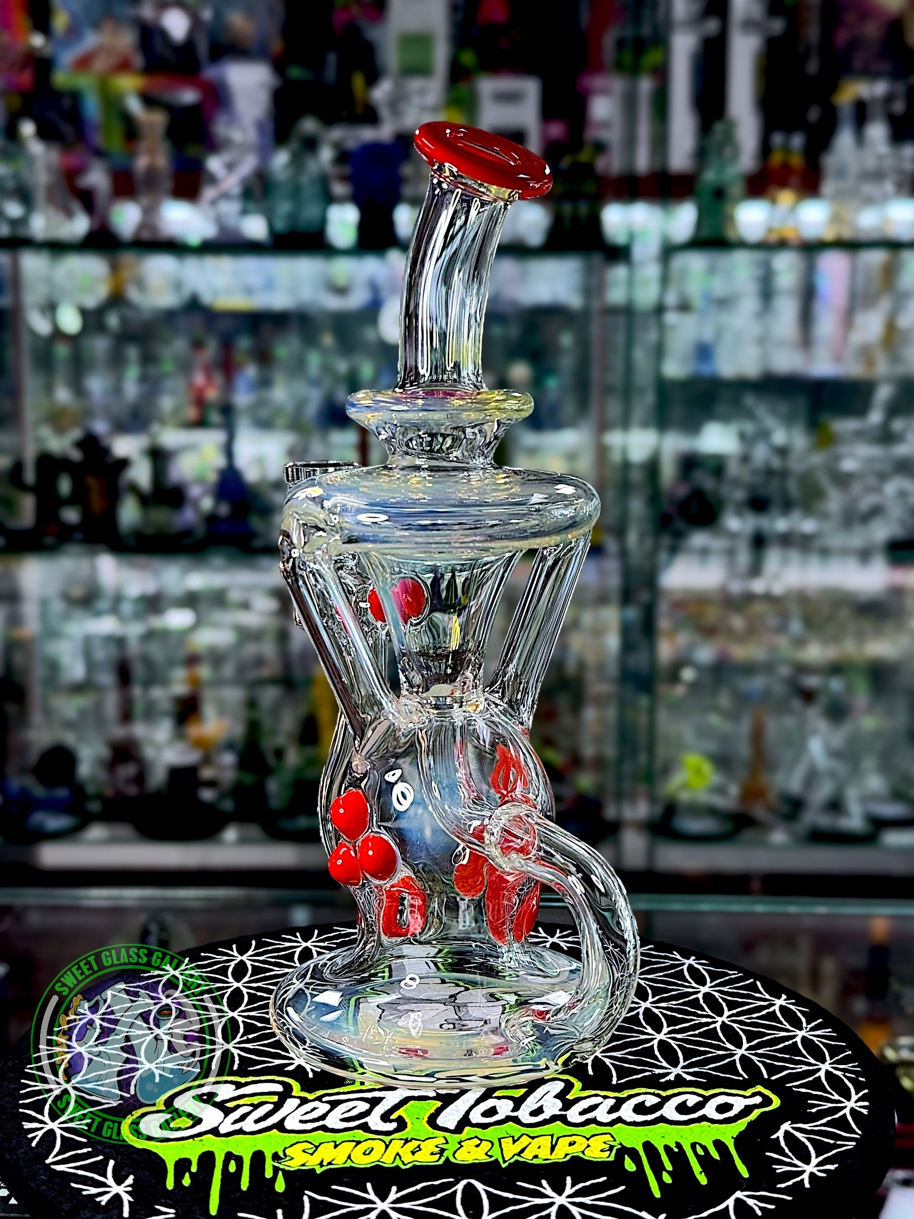 Uzzi Glass - Rig #3 - Klein Recycler (Poppy)