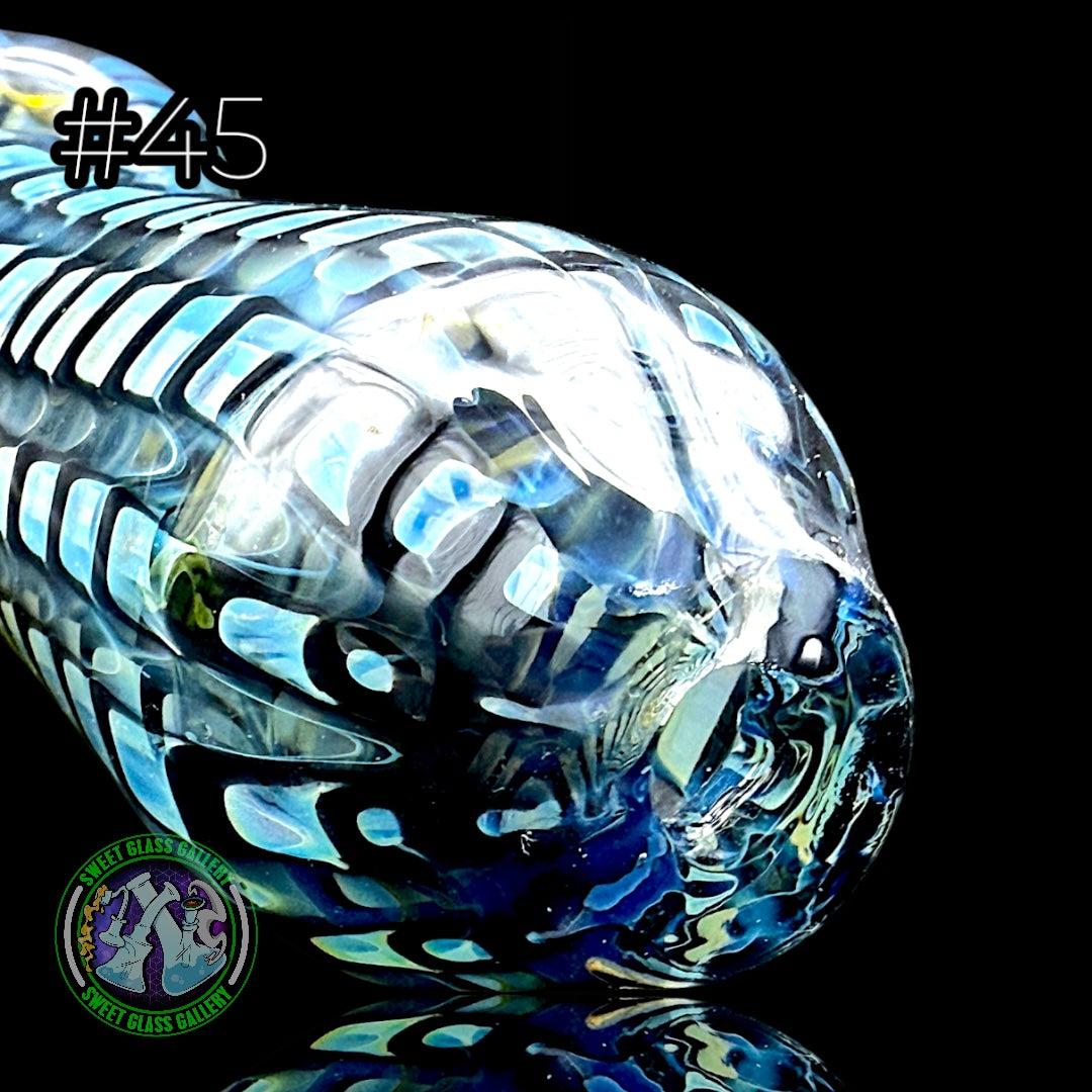 Daniel's Glass Art - Dry Pipe #45 - Wrap & Rake