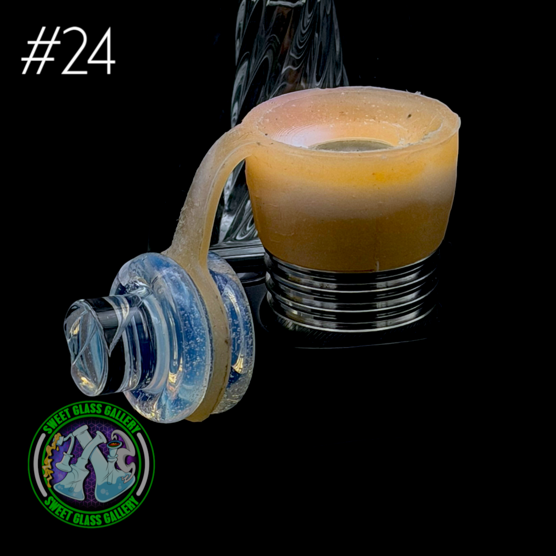 One Trick Pony - Rockulus Tether #24 - Puffco Peak Pro 3DXL - Peach/Pearl