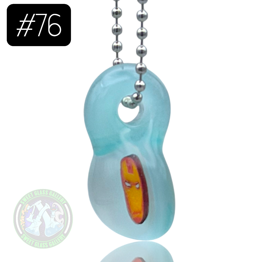 Keys Glass - Pendant #76 (Ironman)