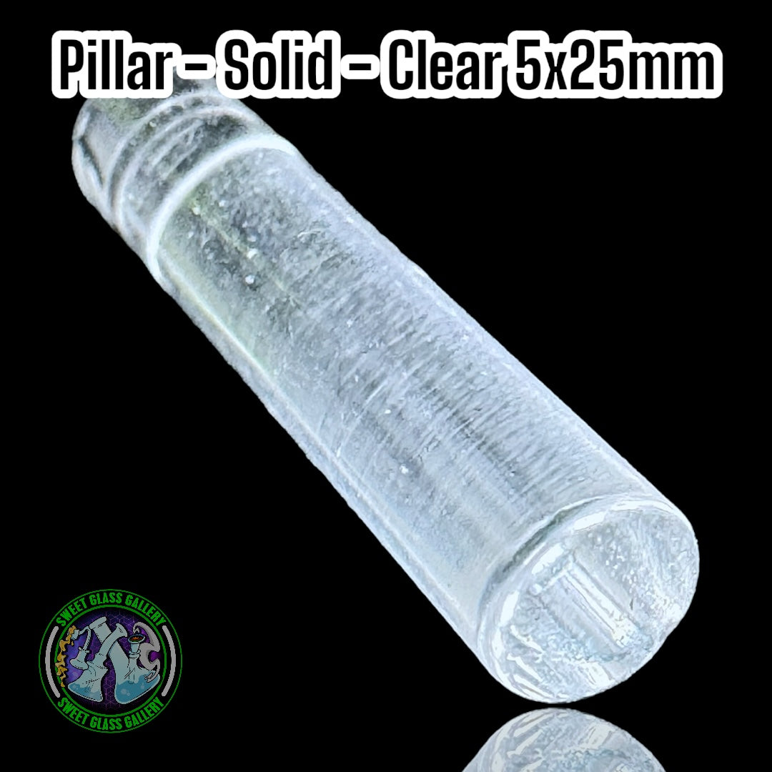 GeeWest - Pillar - Solid - Quartz 5x25mm