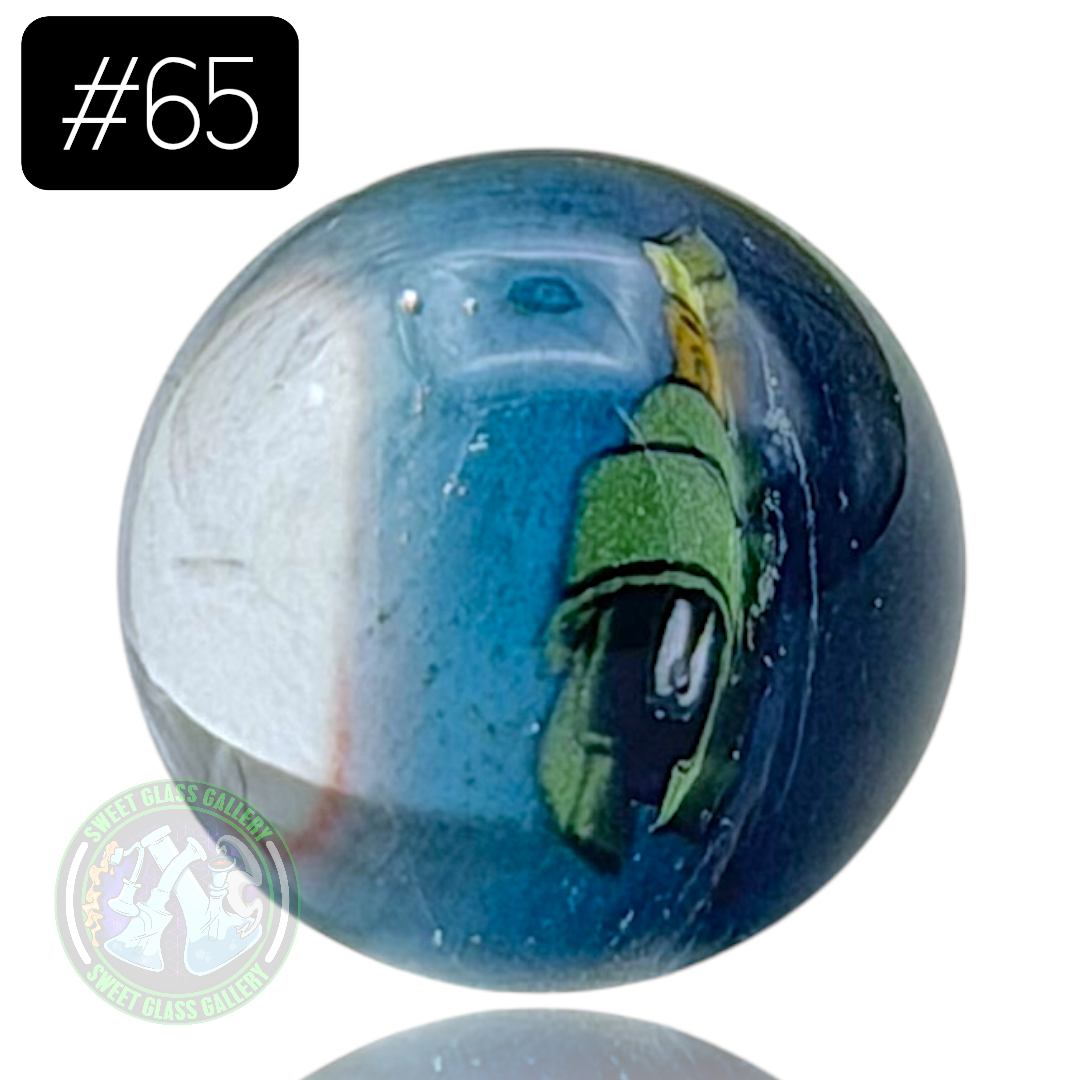 Keys Glass - Marble #65 (Marvin The Martian - Looney Tunes)