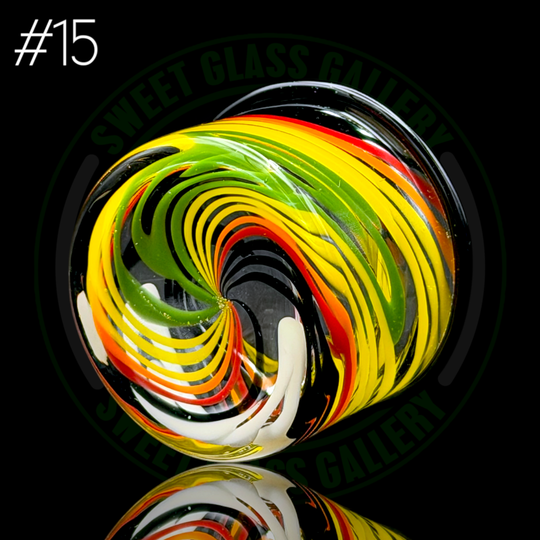 Ben’s Glass Art - Baller Jar #15
