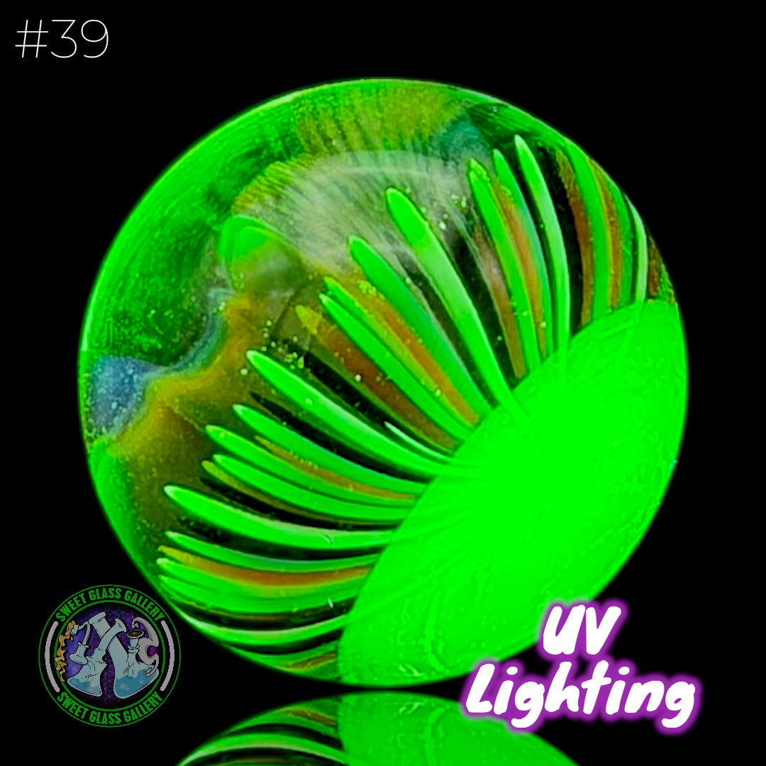 Steve H Glass - Marble #39 - Face Implosion