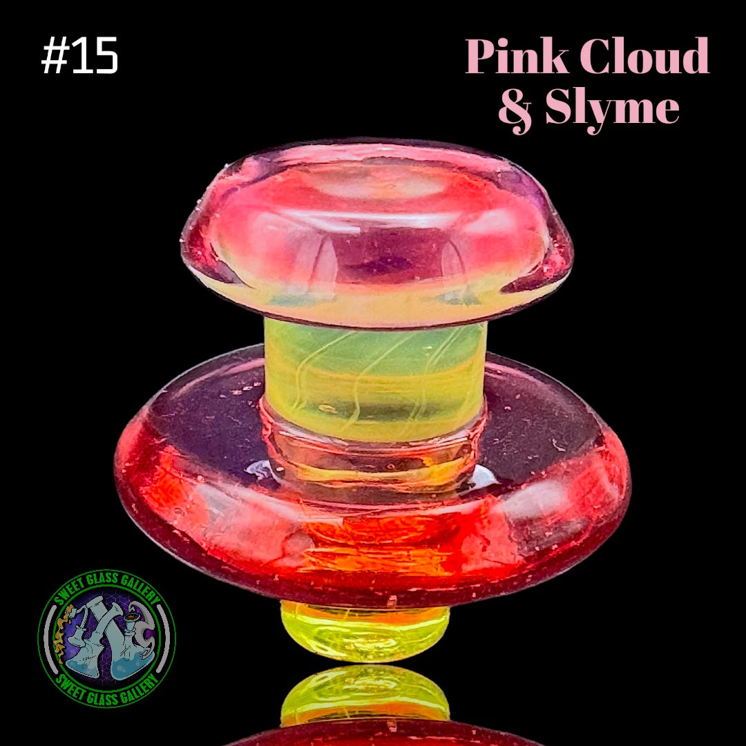 Camp Fire Quartz - Control Tower Cap #15 - Pink Cloud & Slyme