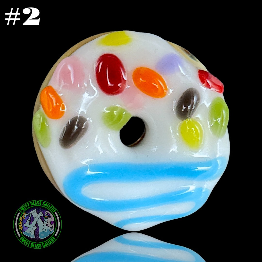 KGB Glass - Donut Pendant #2