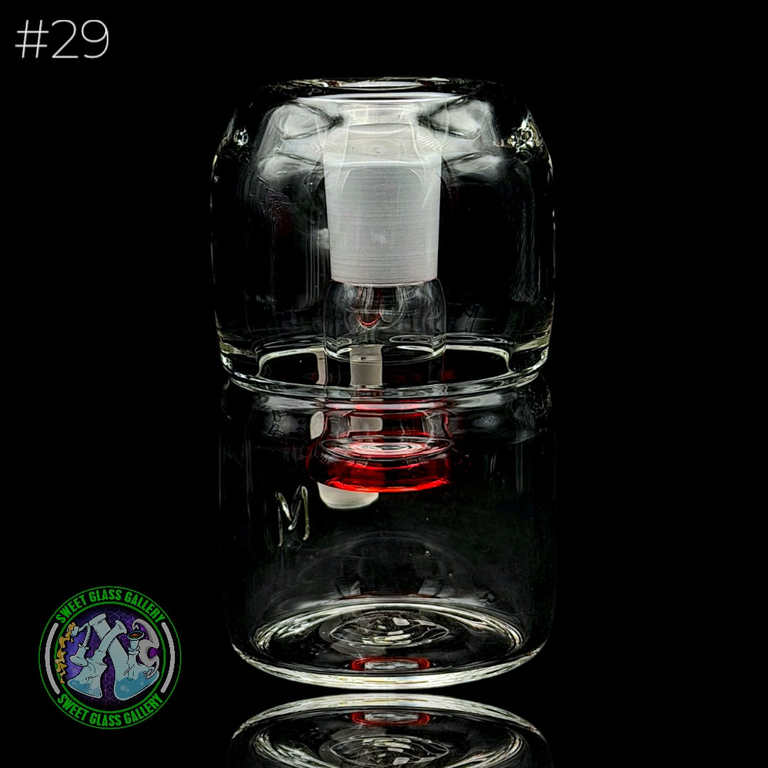 Fluid Glass - Ash Catcher 14mm - Dry #29 (Pomegranate)
