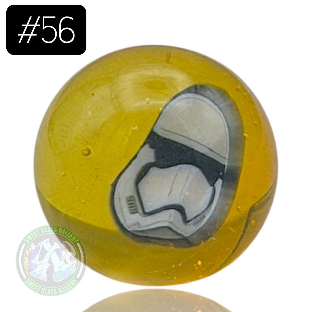 Keys Glass - Marble #56 (Storm Trooper - Starwars)