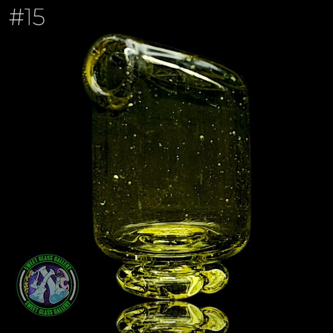 Kizmit Glass - Pivot Top #15 (Citron x Marina)