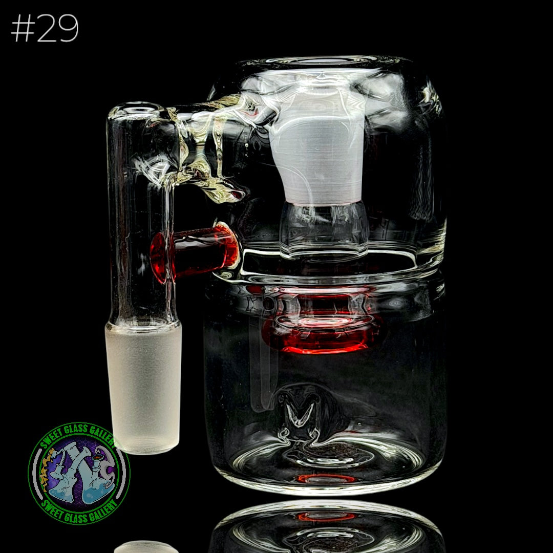 Fluid Glass - Ash Catcher 14mm - Dry #29 (Pomegranate)