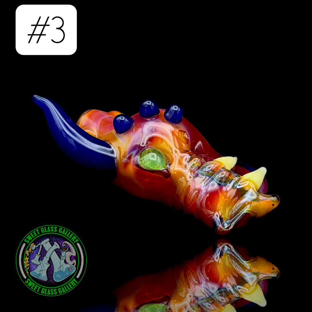Tony Kazy Glass - Pendant #3 - Dragon Head