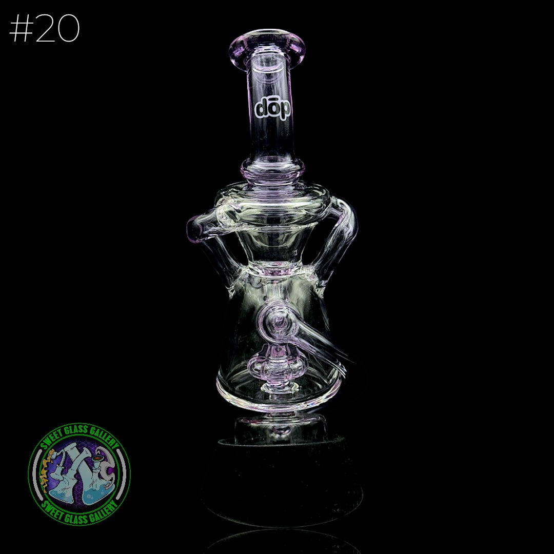 Dōp Glass - Puffco Attachment - Minicycler Purple #20