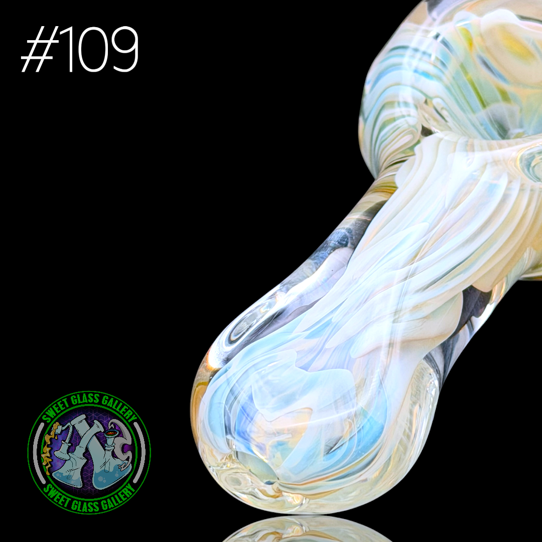 Daniel's Glass Art - Dry Pipe #109