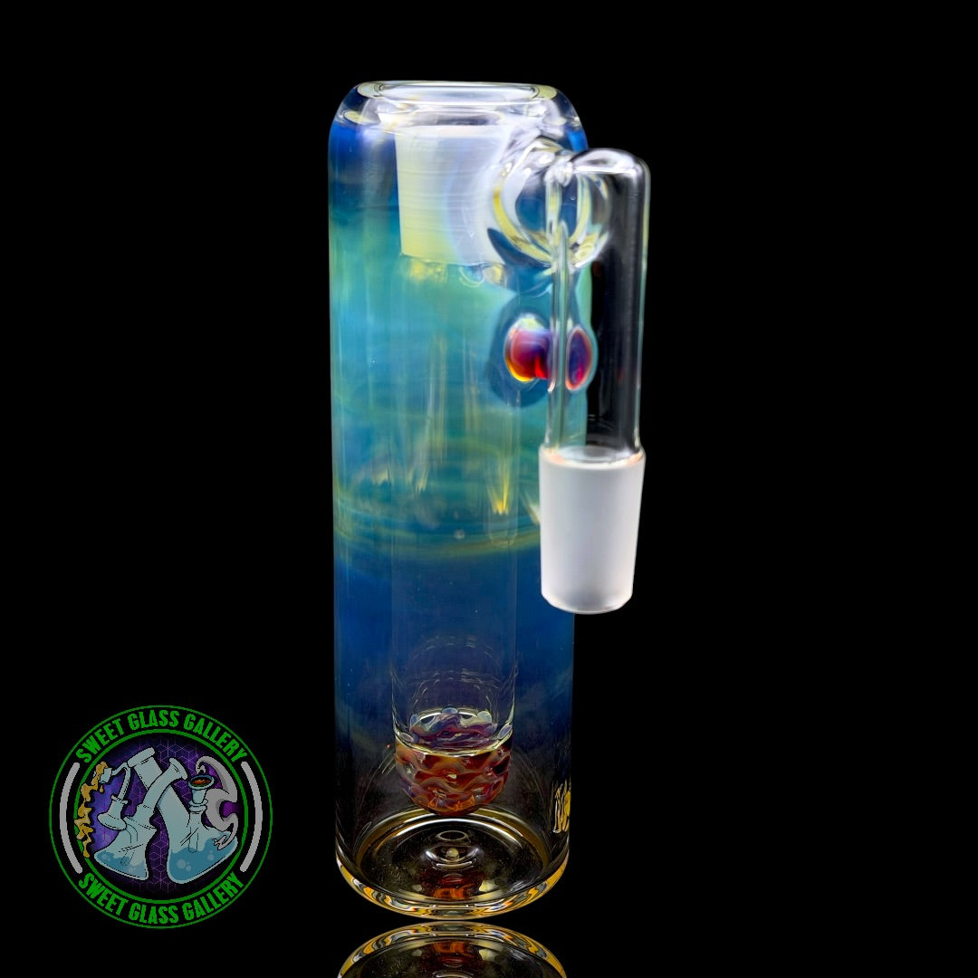 Fluid Glass - Ash Catcher #21 - 18mm Amber Purple