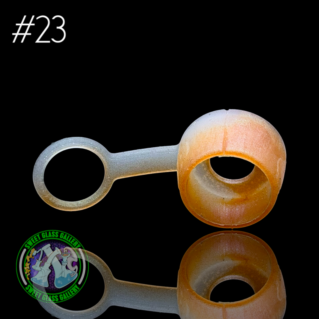 One Trick Pony - Rockulus Tether #23 - Puffco Peak Pro 3DXL - Peach/Pearl