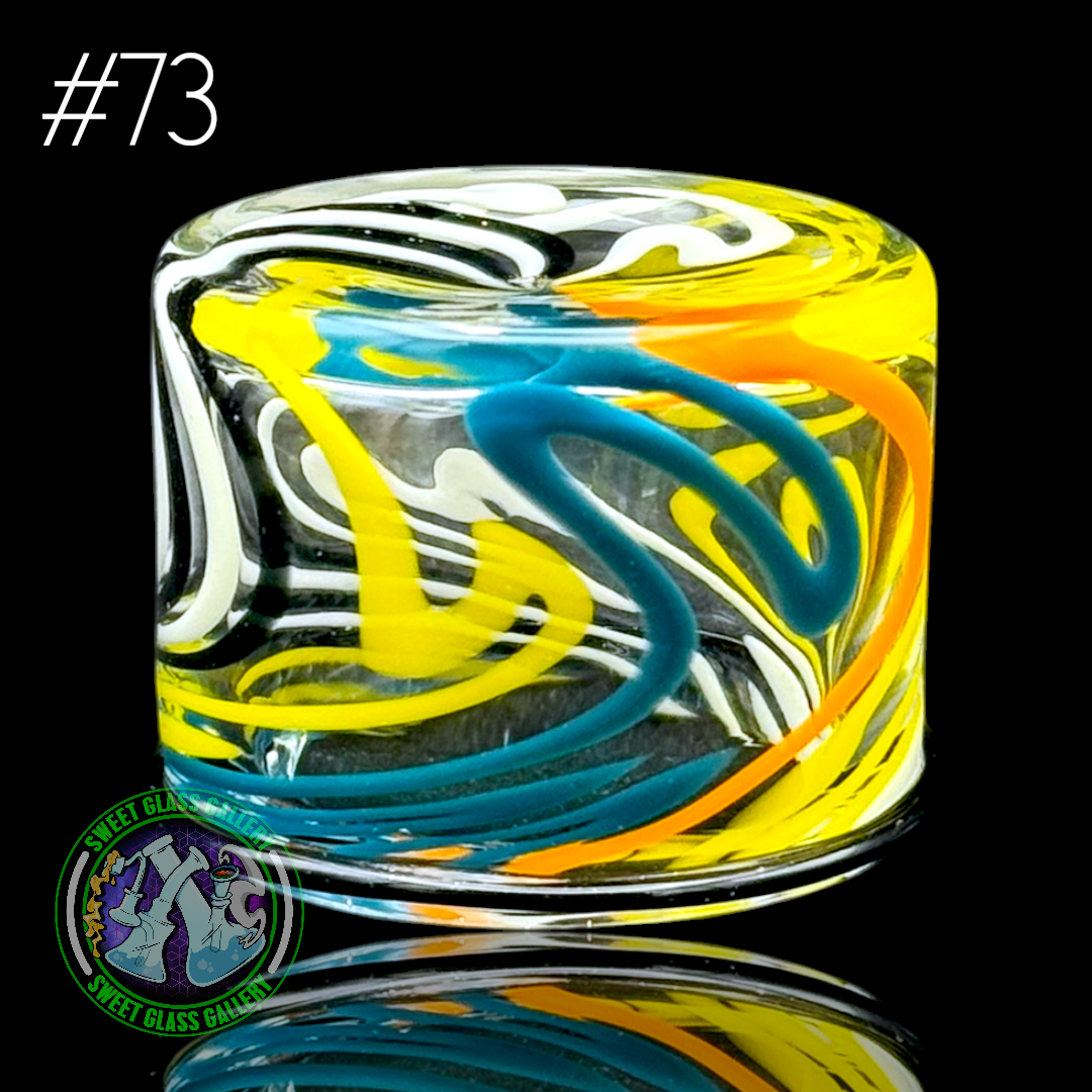 Ben’s Glass Art - Baller Jar #73 - Inside Out Tech
