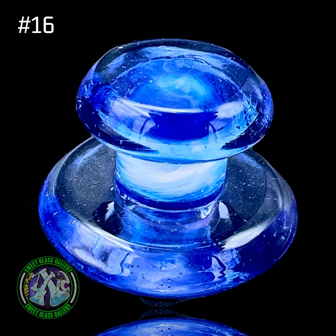 Camp Fire Quartz - Control Tower Cap #16 - Blue & Opaline