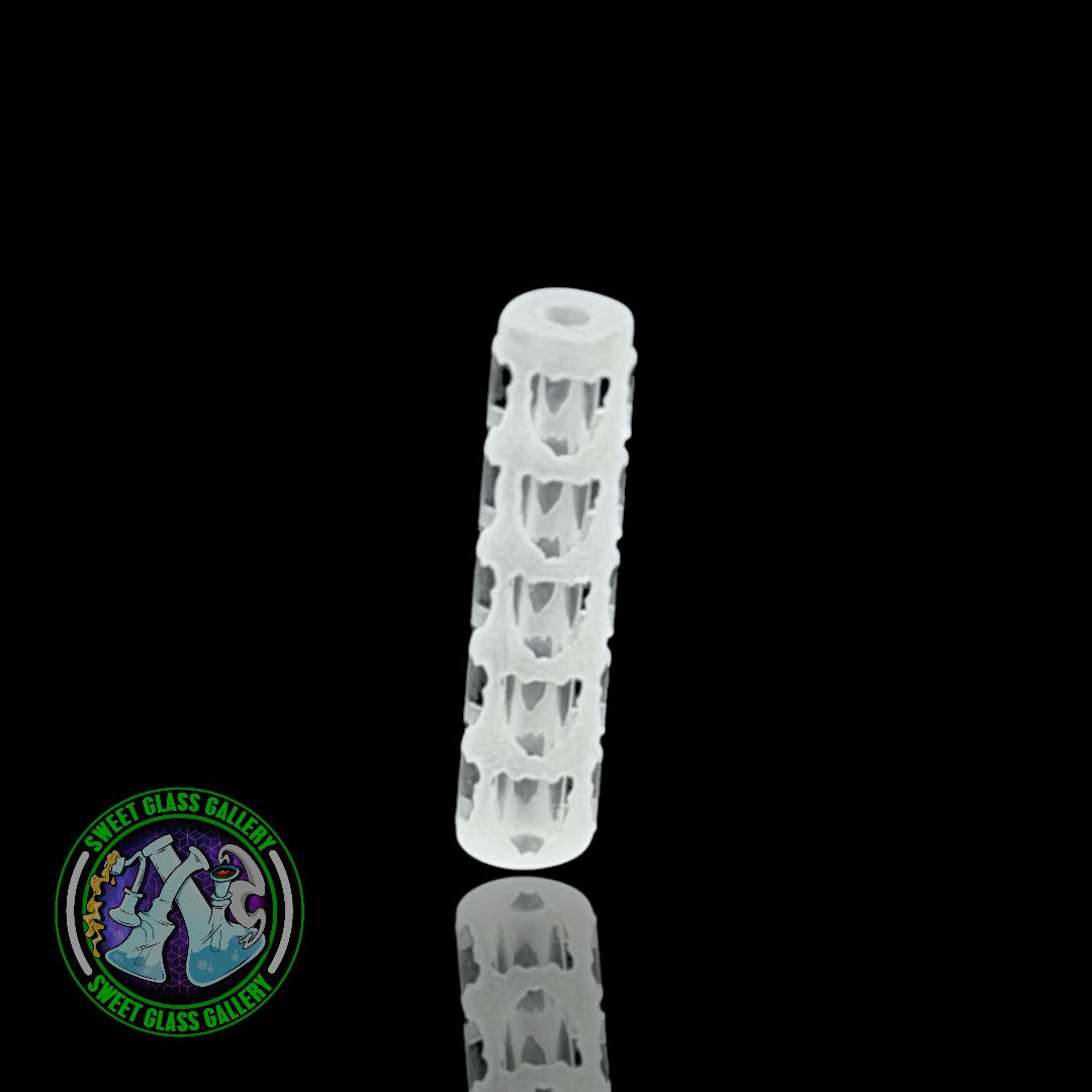 Bear Quartz - Pillar #3 - 6mm x 25mm Frosted