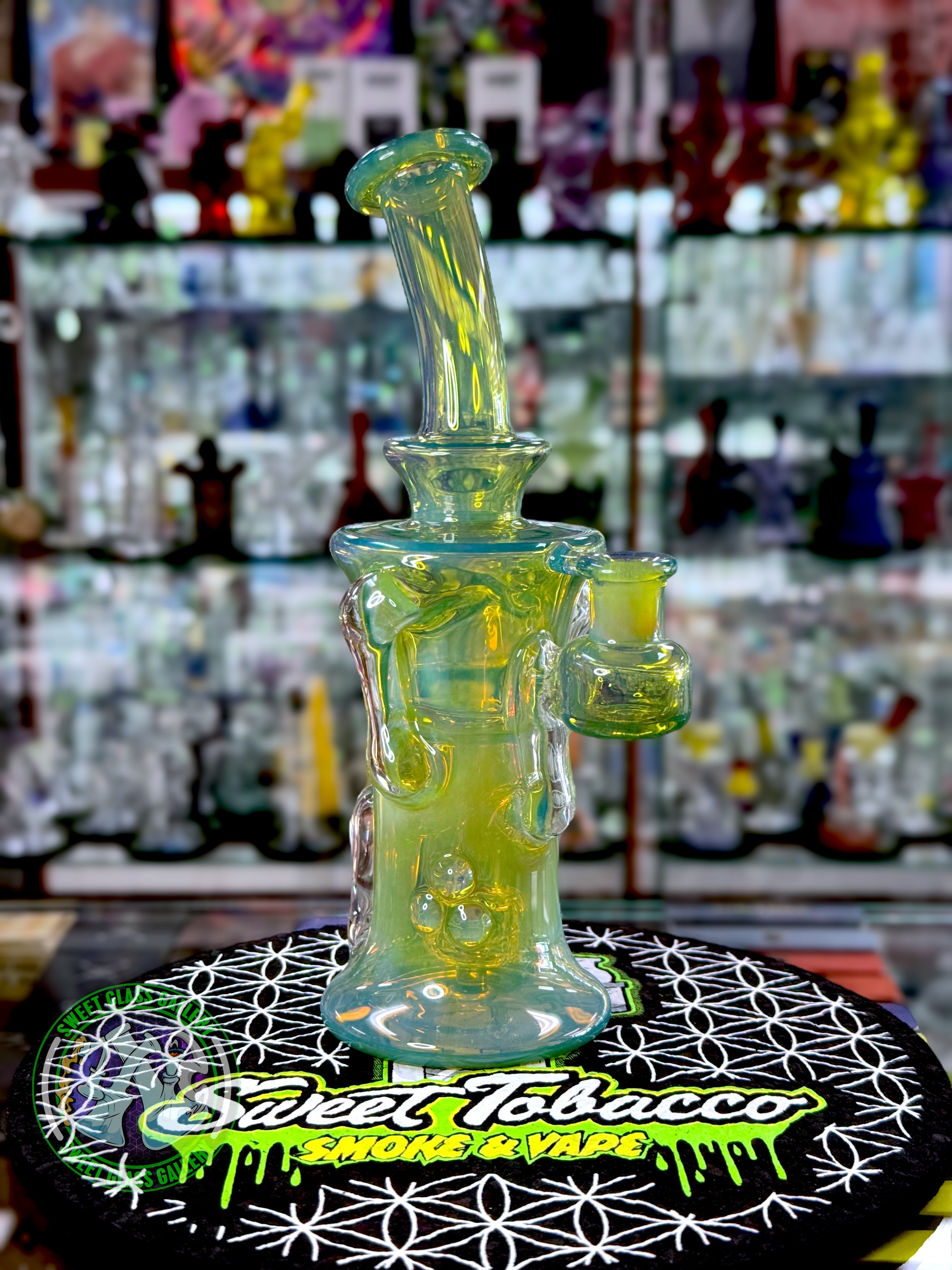 Chubby Glass By Nate - Recycler Rig