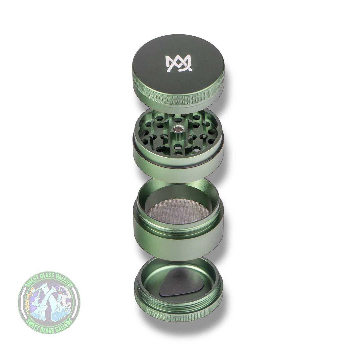 MJ Arsenal - 4 Piece Grinder - Green