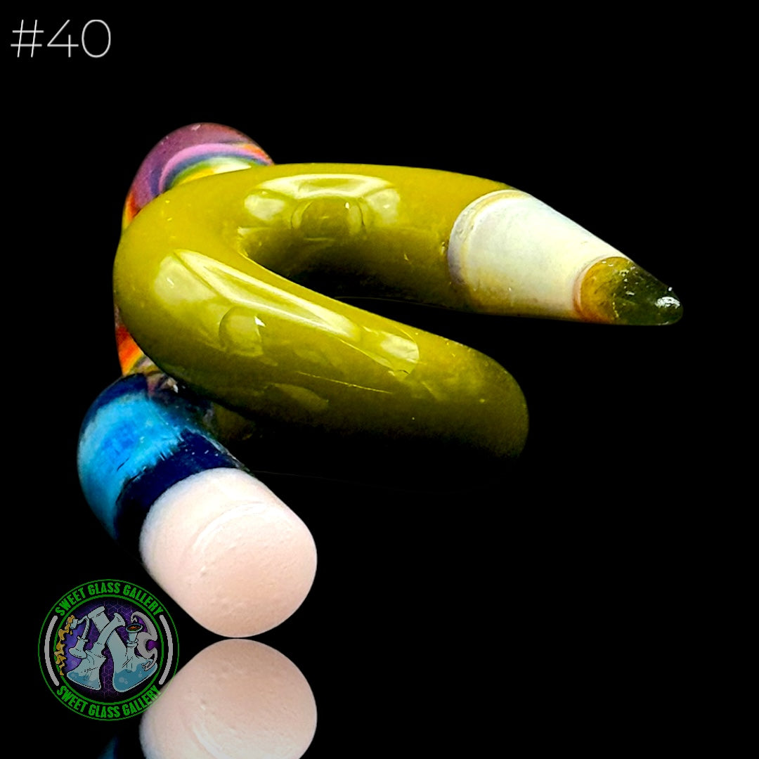 Sherbet Glass - Pendant - Curly Pencil #40