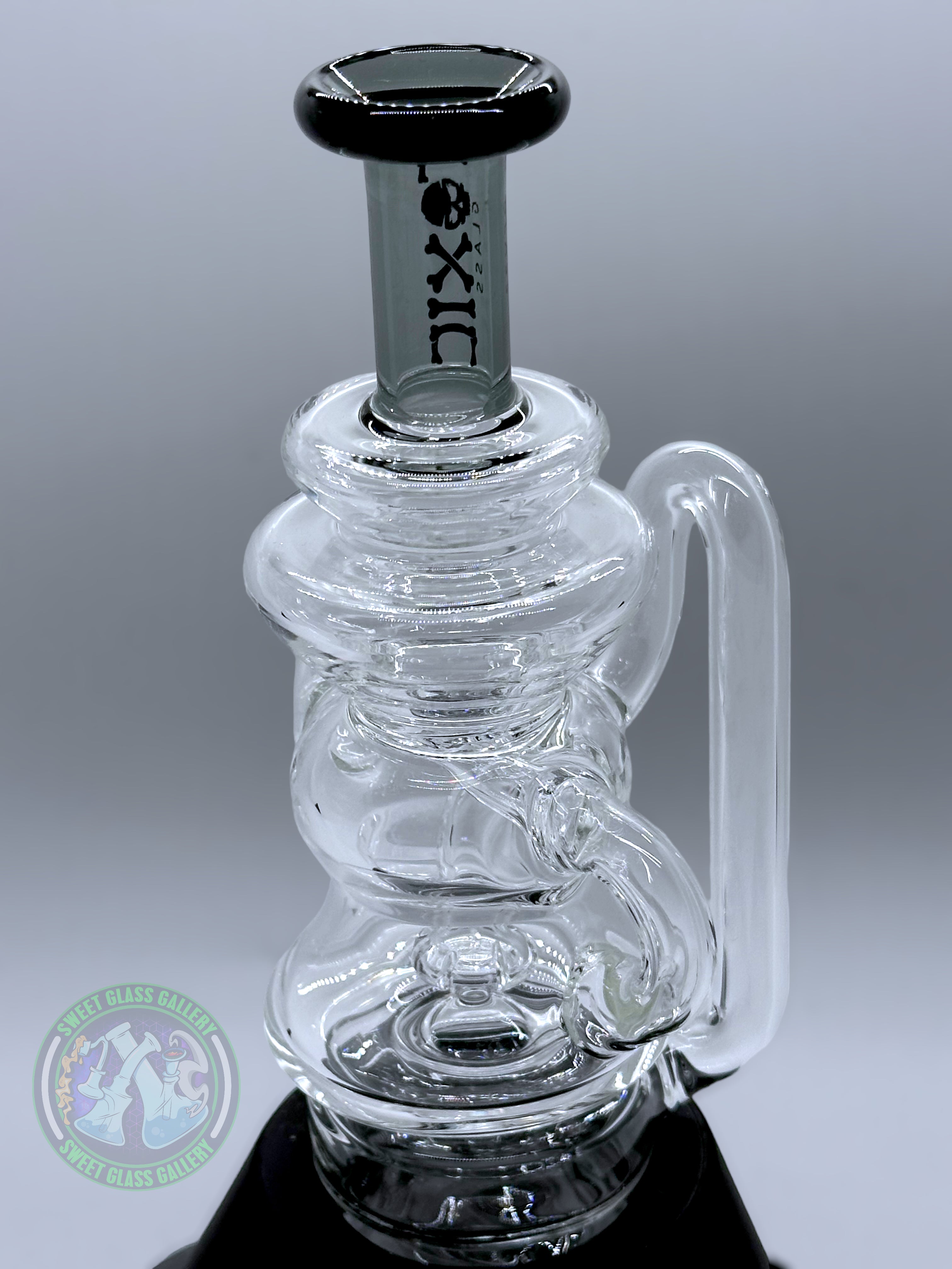 Toxic Glass - Recycler Puffco Attachment (Smoke)