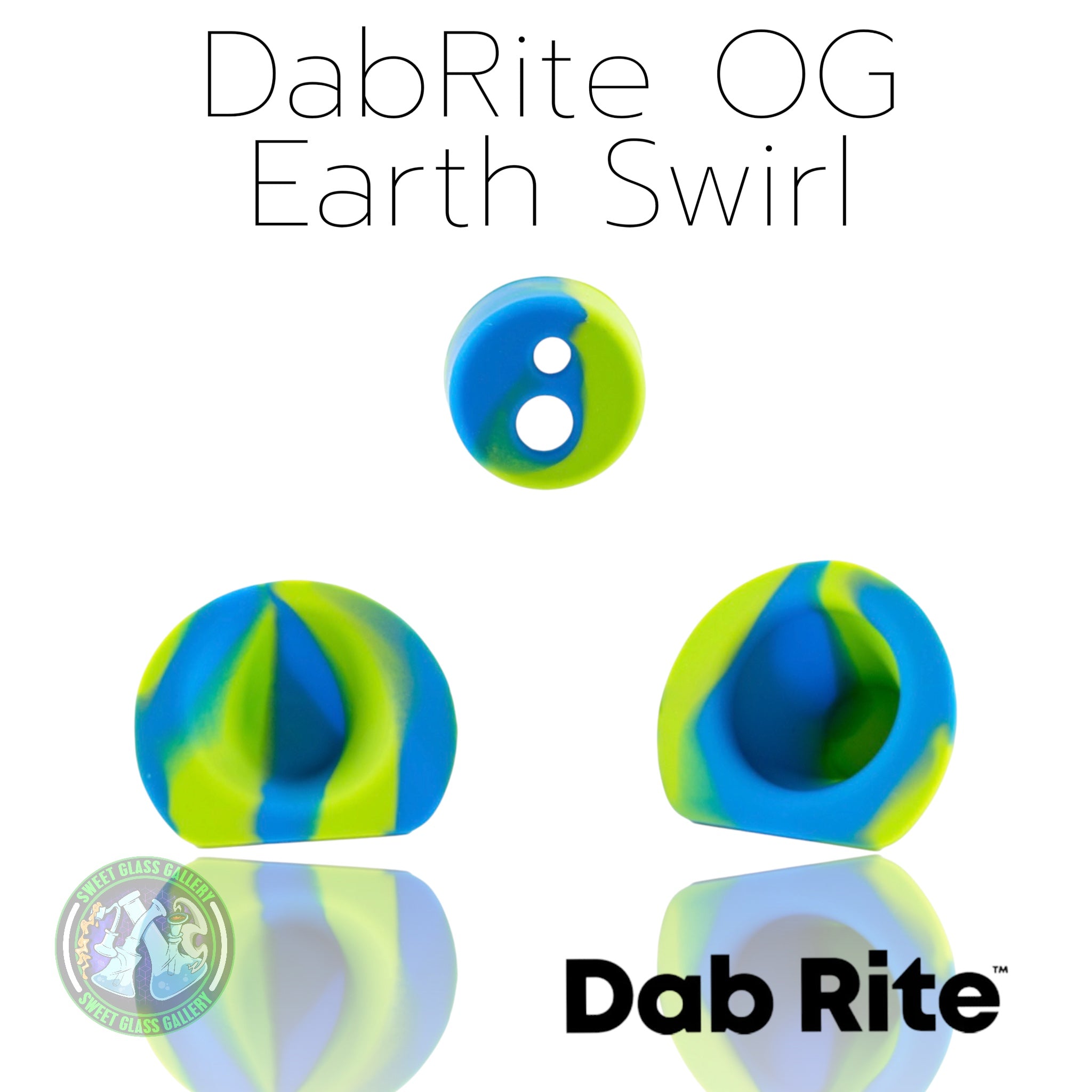 DabRite - OG Silicone Set - Earth Swirl