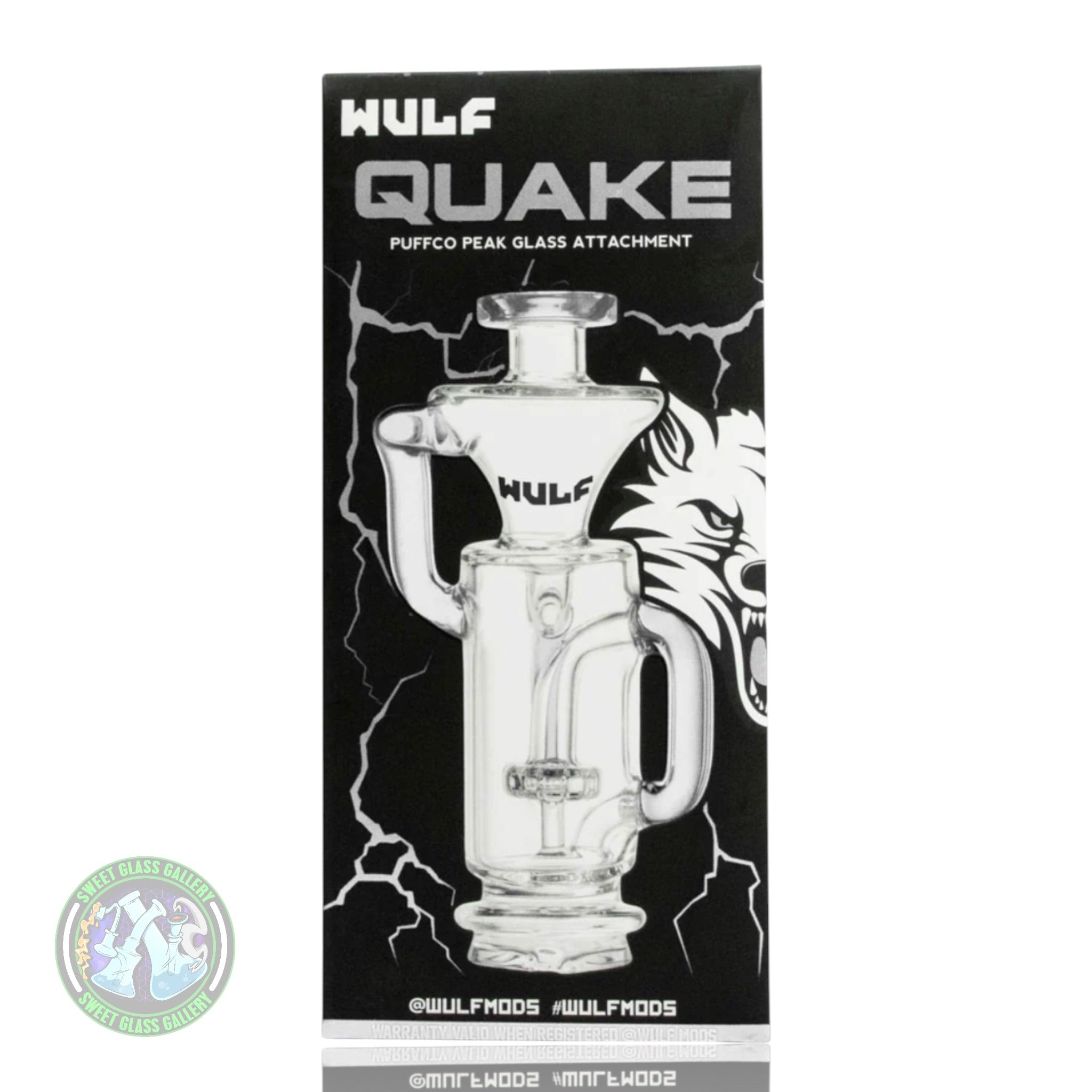 Wulf Mods - Puffco Attachment - Quake - Clear