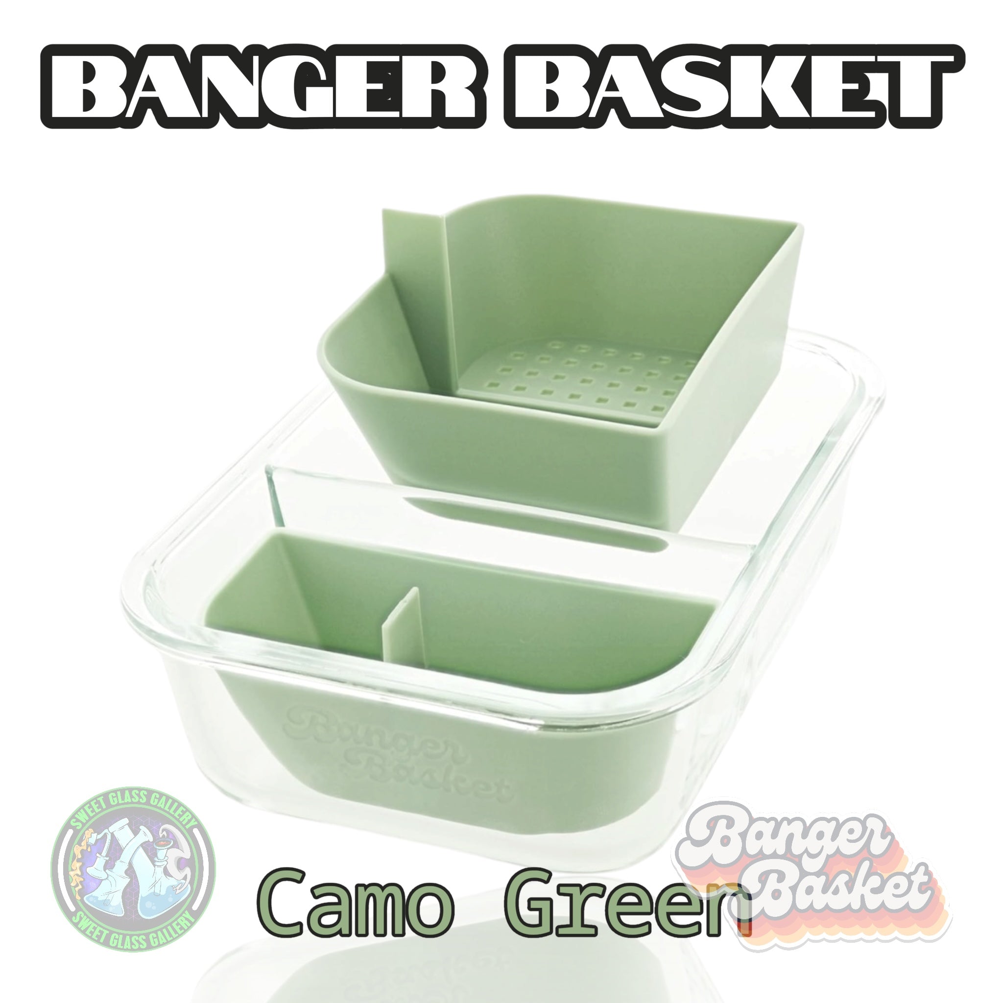 Banger Basket - Dual Dunk Tank - Camo Green