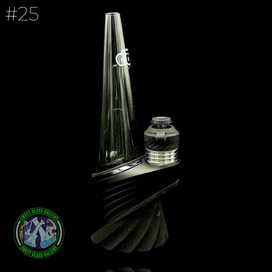 Dōp Glass - Puffco Attachment - 5-Hole Smoke #25