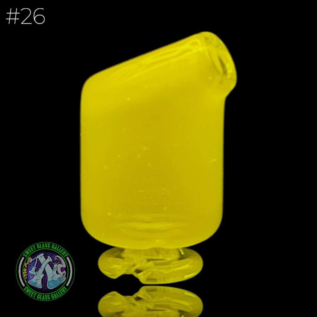 Kizmit Glass - Pivot Top #26 (Chartreuse)
