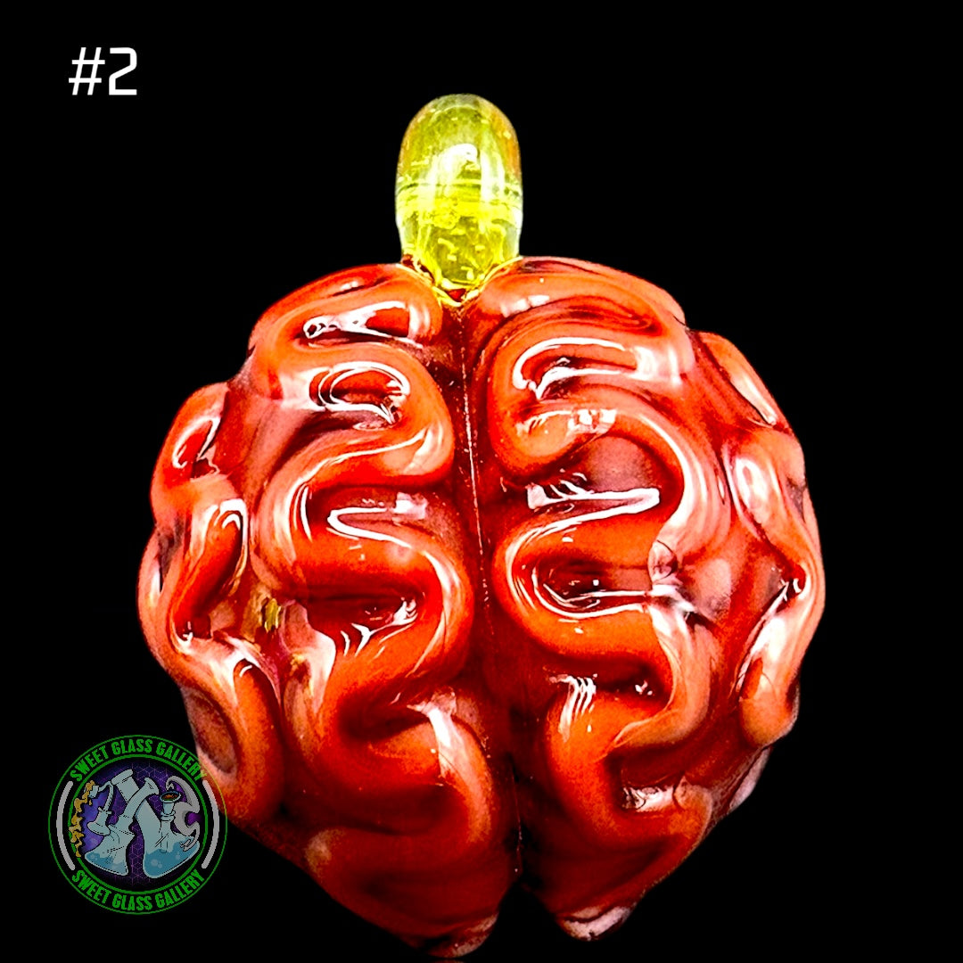 Algae - Pendant #2 - Sculpted Brain