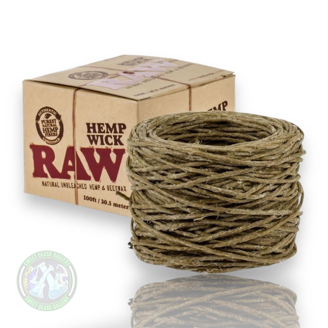 Raw - Hemp Wick 100ft