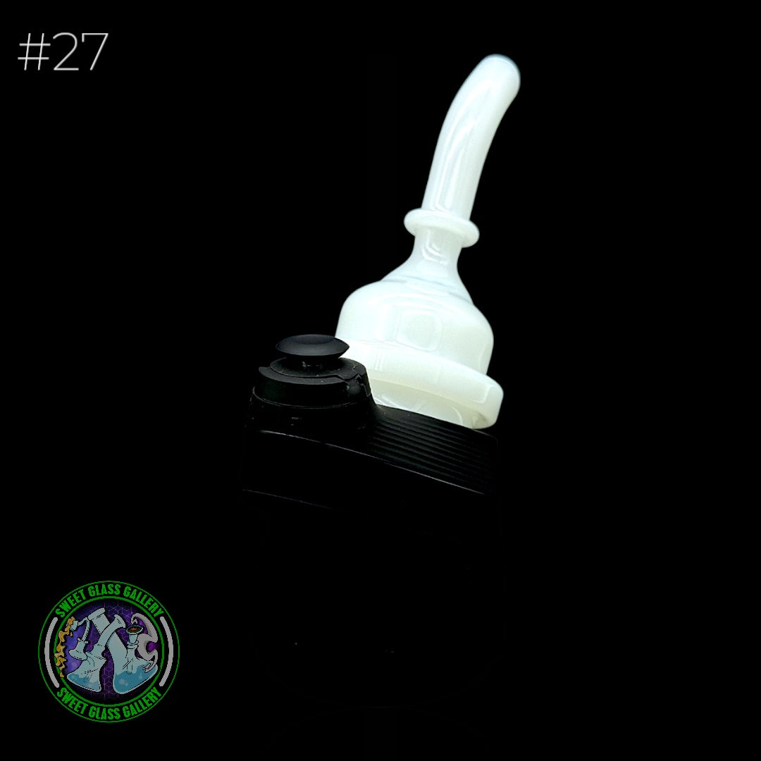 Zach Harrison - Puffco Peak Attachment #27 - Short Path Sipper Dry (Jade White)