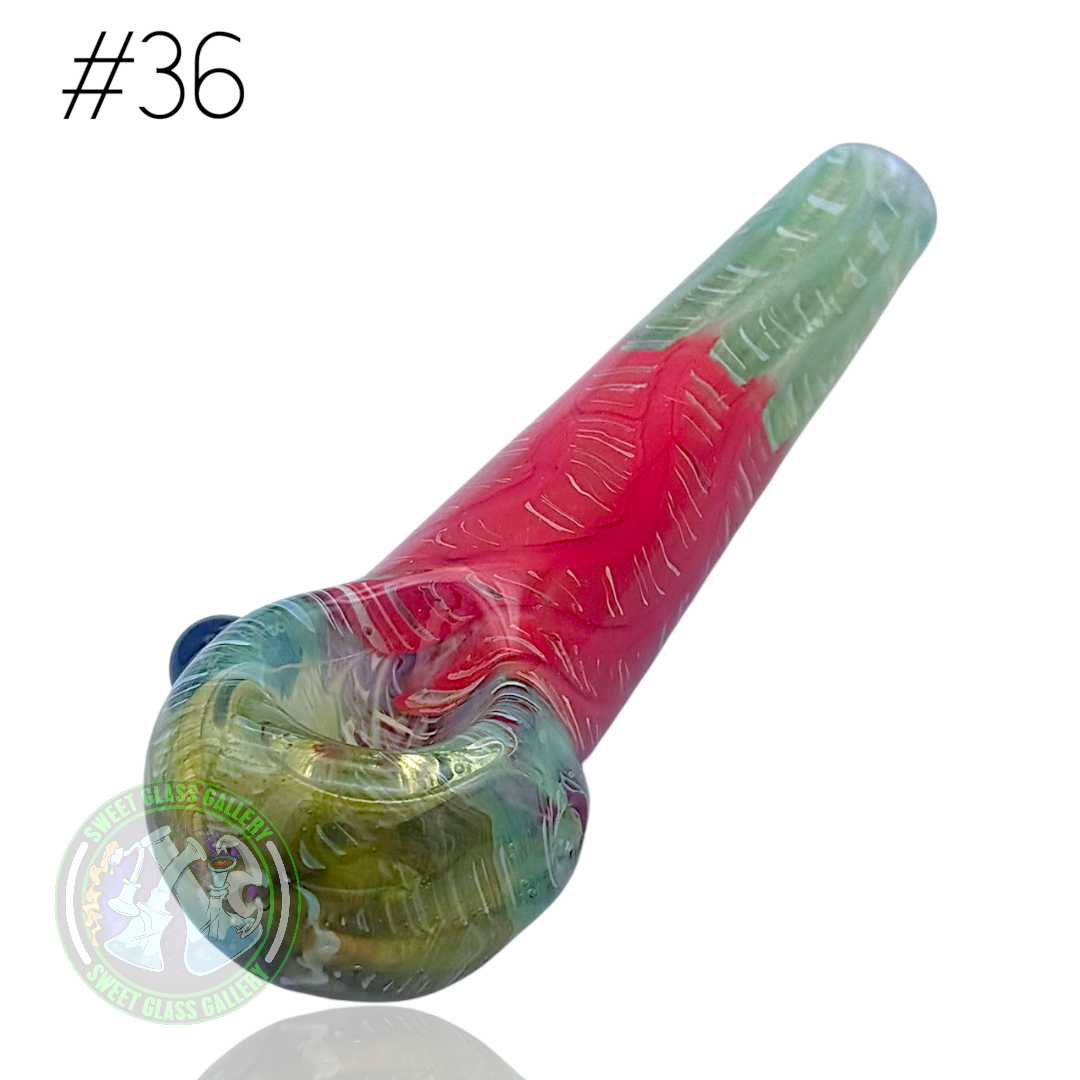 Daniel's Glass Art - Dry Pipe #36