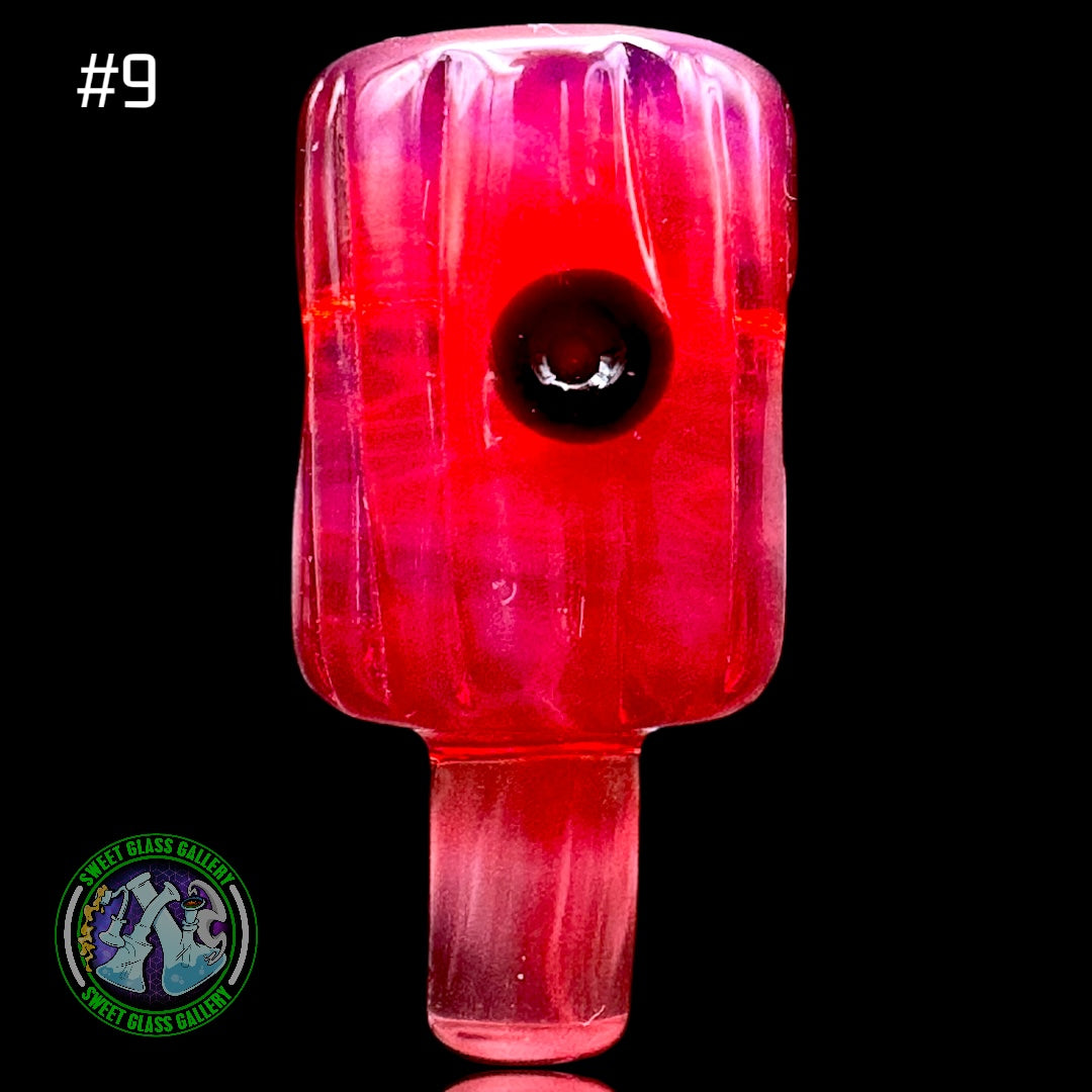 Rone Glass - Pendant #9 - Spray Tip (Telemagenta)