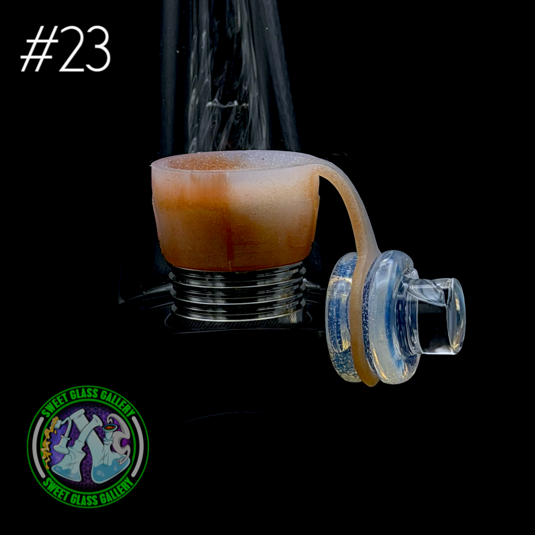 One Trick Pony - Rockulus Tether #23 - Puffco Peak Pro 3DXL - Peach/Pearl