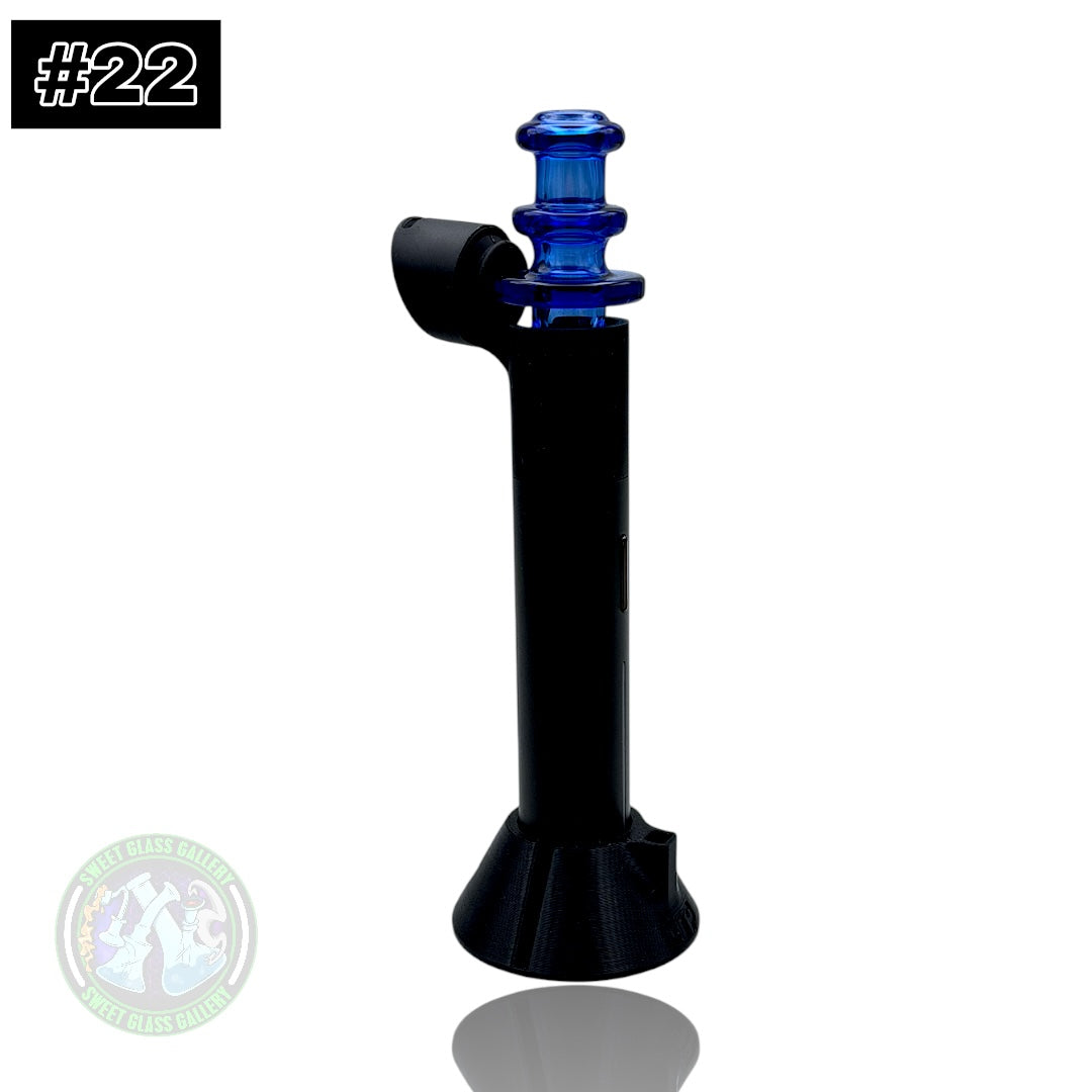 Rone Glass -Puffco Pivot Top #22 - Cobalt Blue